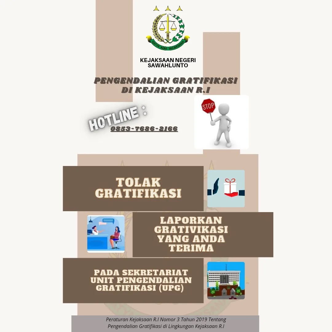 Hotline Pemgaduan Gratifikasi - from Instagram