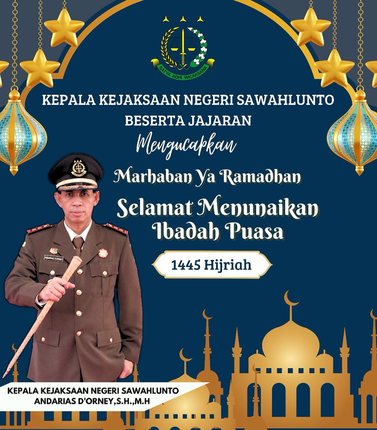Kepala Kejaksaan Negeri Sawahlunto Beserta Seluruh Jajaran Mengucapkan Selamat menjalankan Ibadah Puasa 1445 Hijriah ..____Update terus informasi anda tentang Kejaksaan Negeri Sawahlunto terbaru di official account Instagram,Facebook dan Youtube kami !!..____🌐 kejari-sawahlunto.kejaksaan.go.idFACEBOOK : Kejaksaan Negeri SawahluntoYOUTUBE : Kejakaaan Negeri Sawahlunto NewTWITTER : @JaksaSawahlunto..________#KejaksaanRI#kejatisumbarnew@kejatisumbarnew#kejarisawahlunto - from Instagram